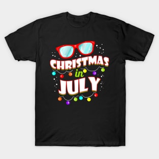 Christmas In July Logo Sunglasses Christmas In July T-Shirt